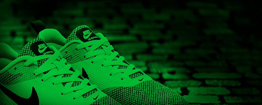 Wholesale Green / Neon Green Shoelaces